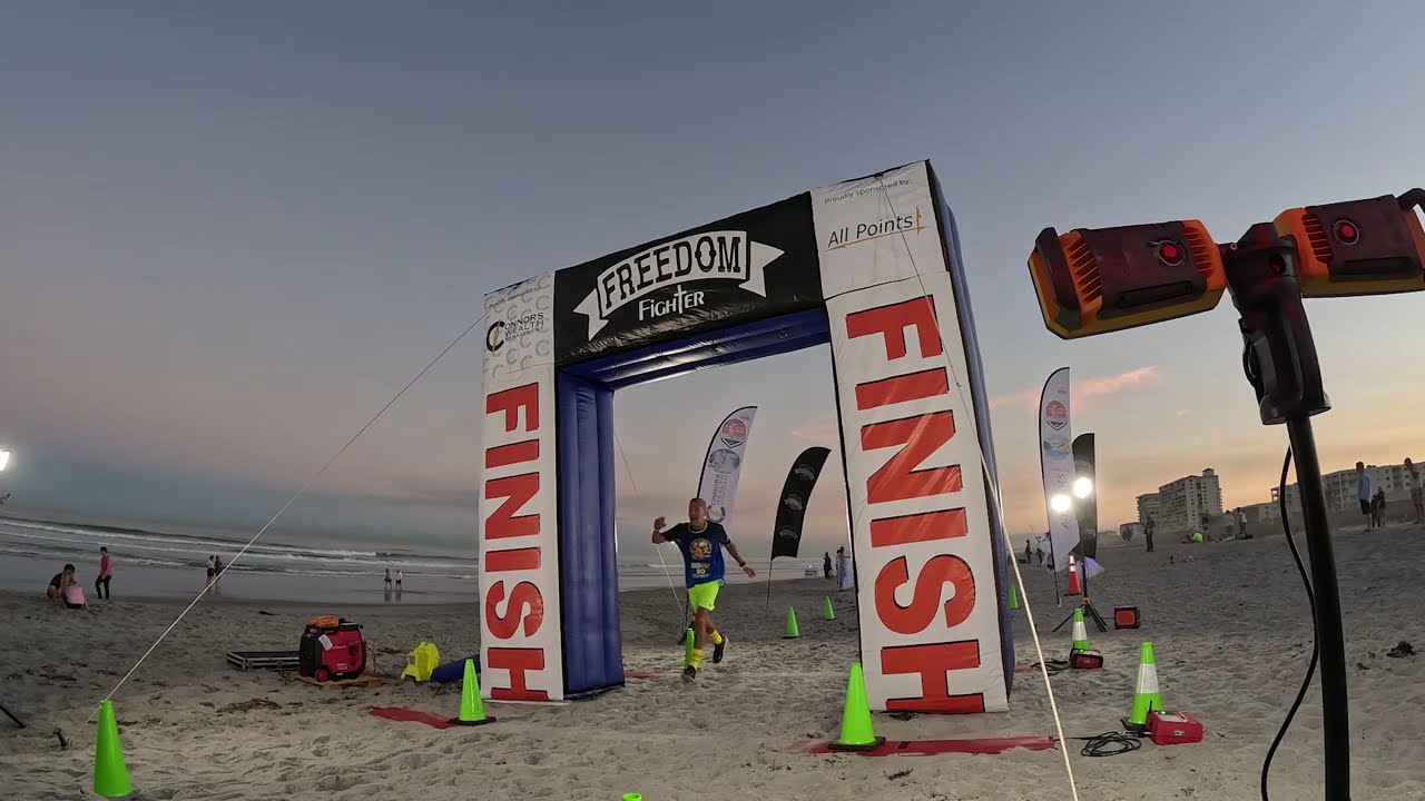 2026 Light up the Darkness 5K - Finish Line Video