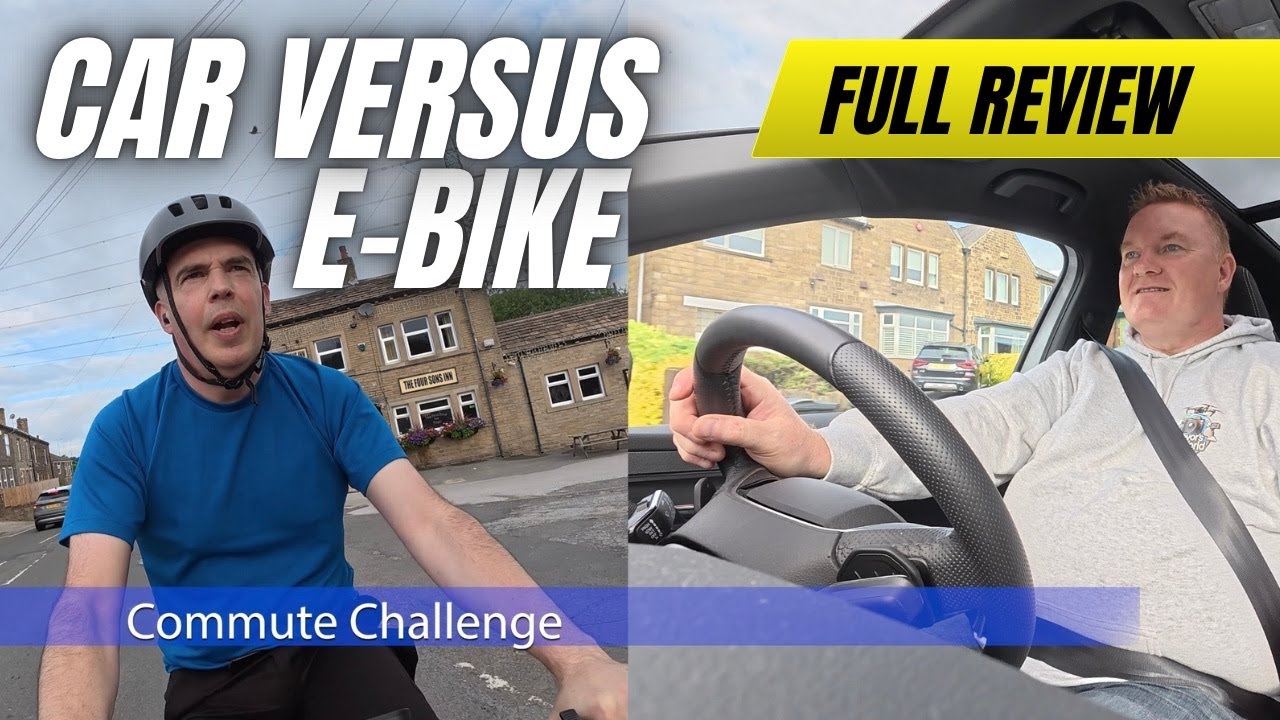 CAR VERSUS E-BIKE BODYWEL T16 Pro COMMUTE