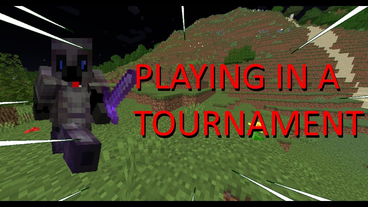 Playing on a PvP tournament on Minemalia
