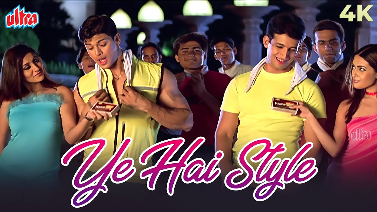 YEH HAI STYLE 4K Full Song | K. K. | Abhijeet Bhattacharya | Sharma Joshi, Saahil Khan | Style