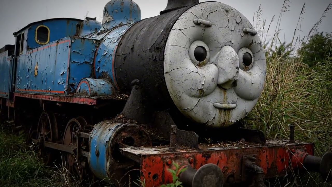ASMR Car Restoration 😱 – Abandoned Thomas Train Discovered in the Deep Forest | Full Rebuild