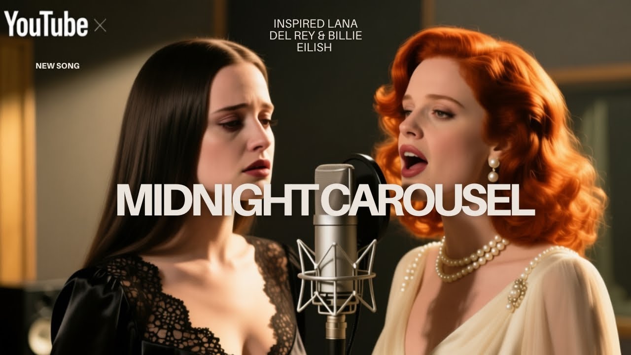 🔥Lana Del Rey ft. Billie Eilish- Midnight Carousel Emotional Dream Pop Duet • Inspired Iconic Voices