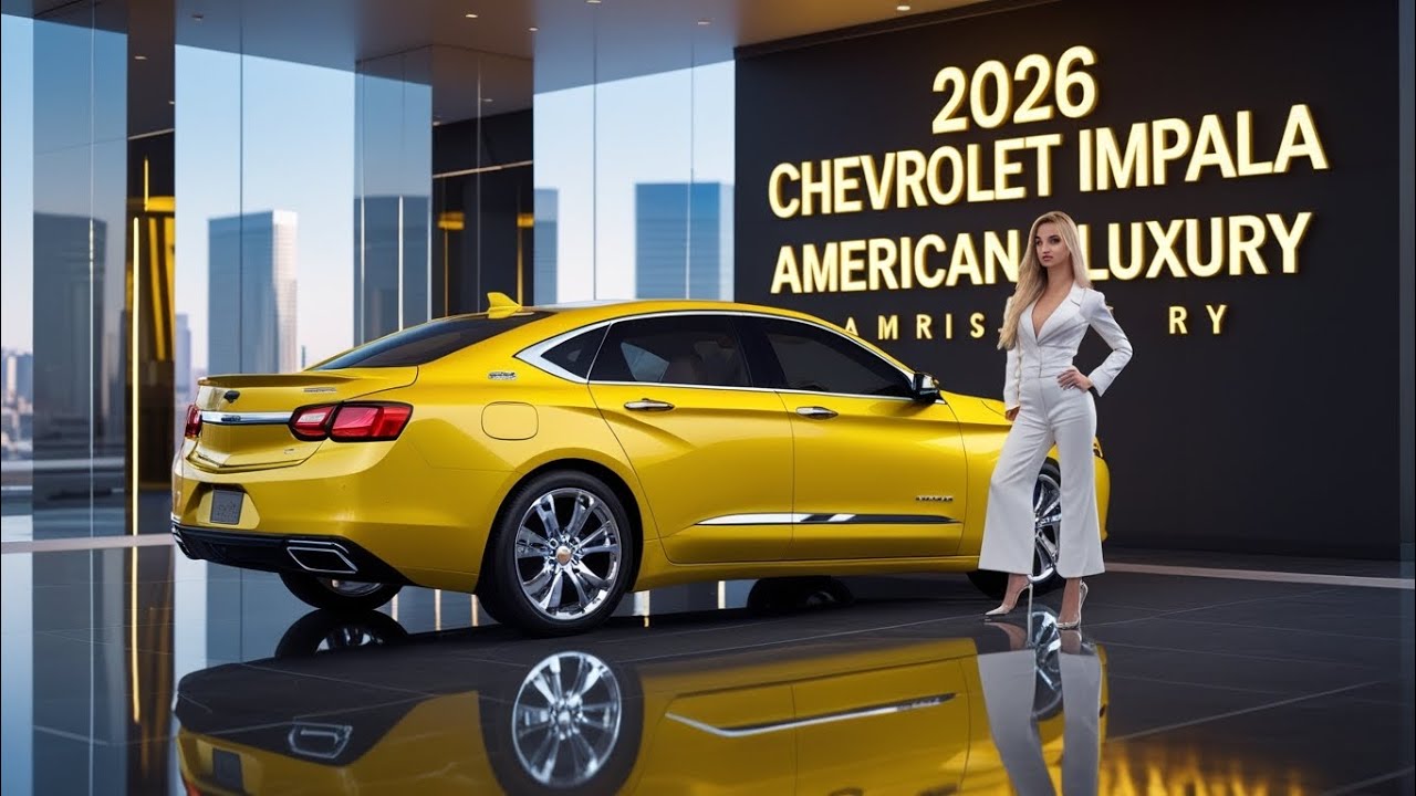 “🔥 2026 Chevrolet Impala Bright Yellow – American Luxury Beast Revealed!”