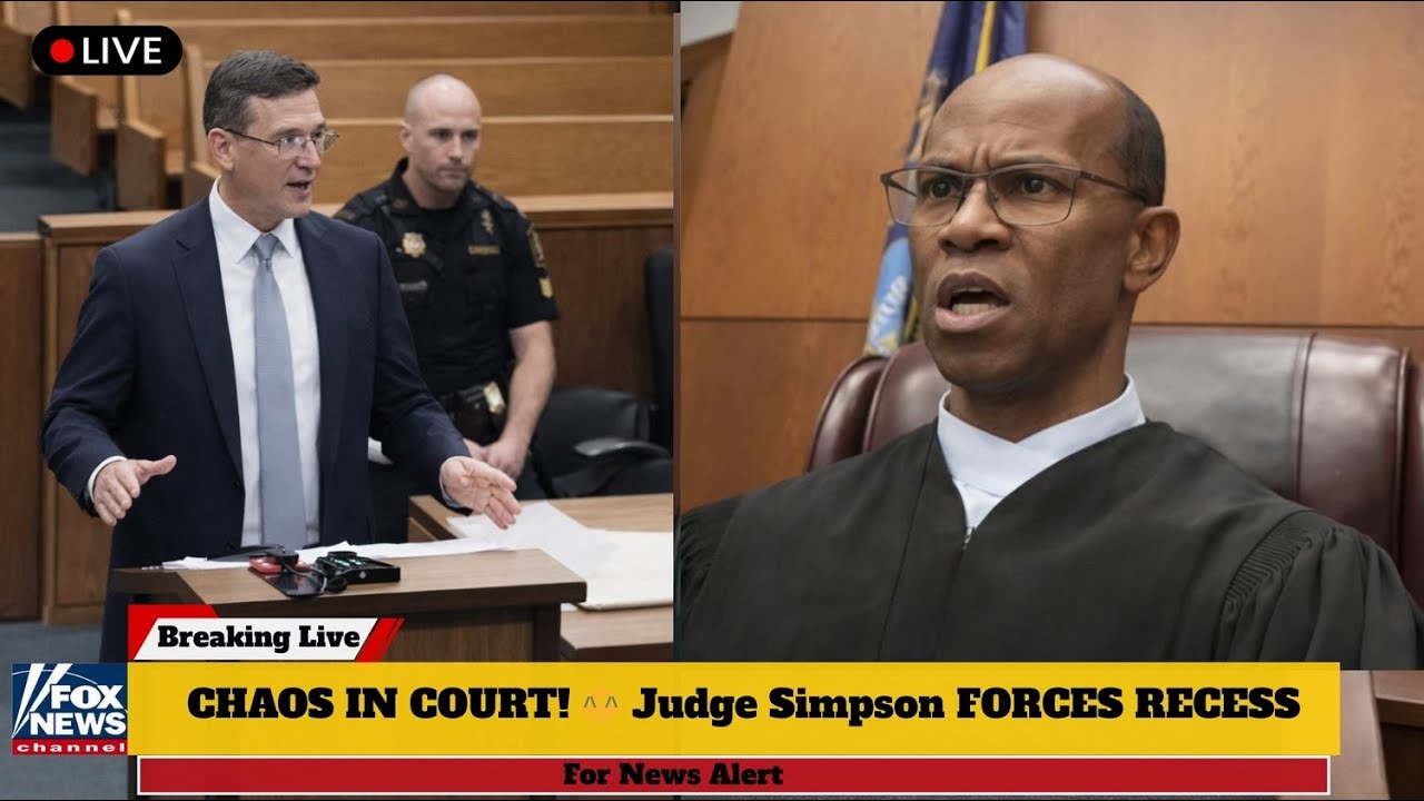 Judge Simpson vs Sovereign-Style Arguments — Chaos Breaks Out, Recess CALLED | Live Court Drama ⚖️