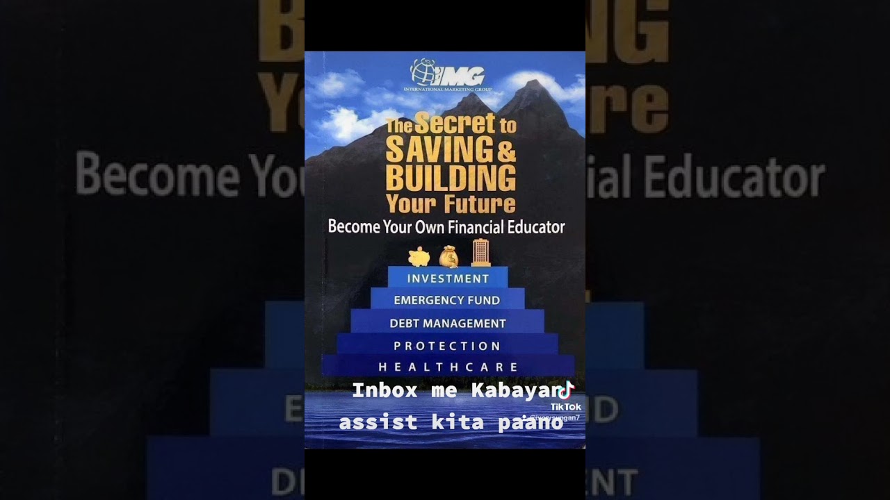 investing yourself Kabayan IMG international marketing group financial literacy