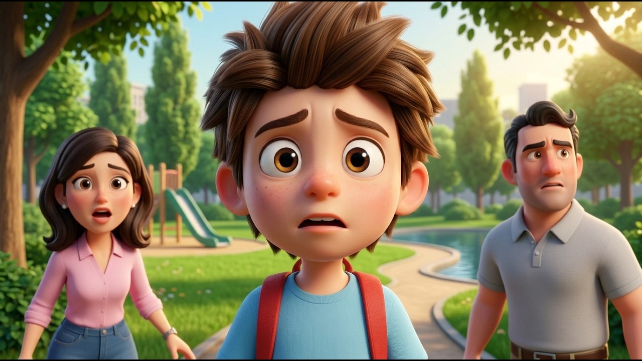 Toby Gets Lost in the Park 😨 | Easy English Story for Beginners (A1) | #englishforbeginners