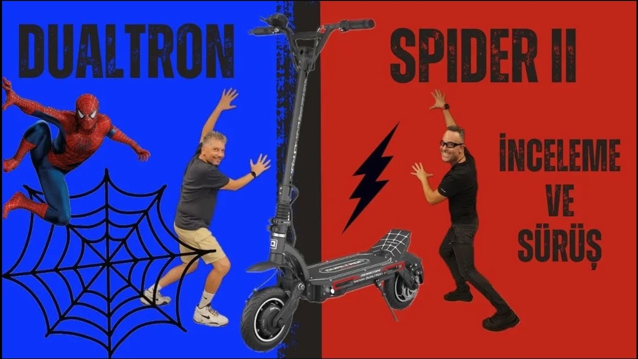DUALTRON SPIDER II ELEKTRİKLİ SCOOTER İNCELEME VE TEST SÜRÜŞÜ