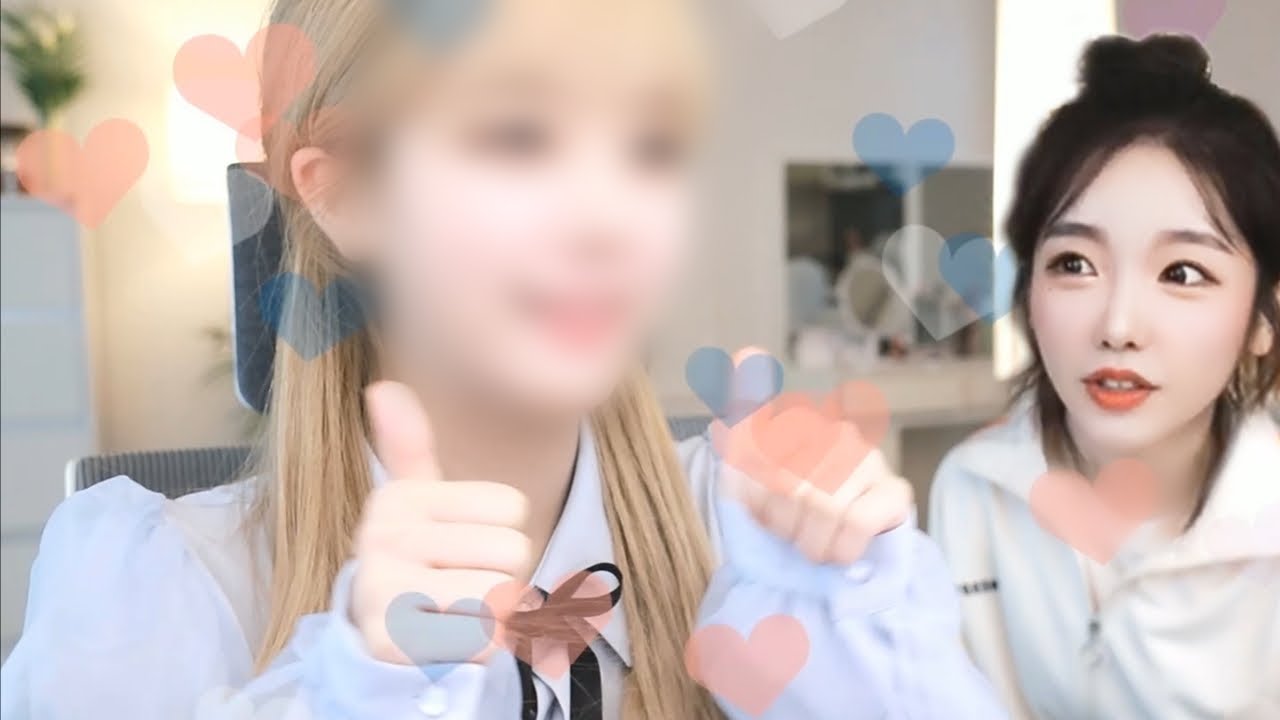 존예녀와 리액션 대결했다가 ㅠ