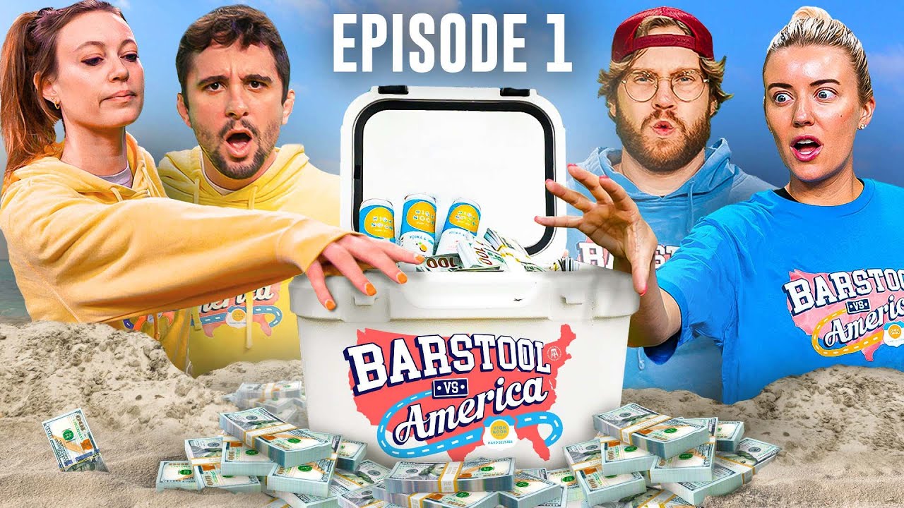 8 Co-Workers Road Trip Across America to win $40,000 || Barstool vs. America Season 2 Ep. 1