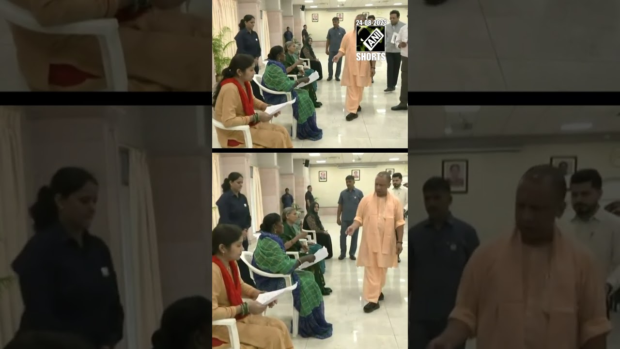 UP CM Yogi Adityanath holds &lsquo;Janata Darshan&rsquo; in Lucknow