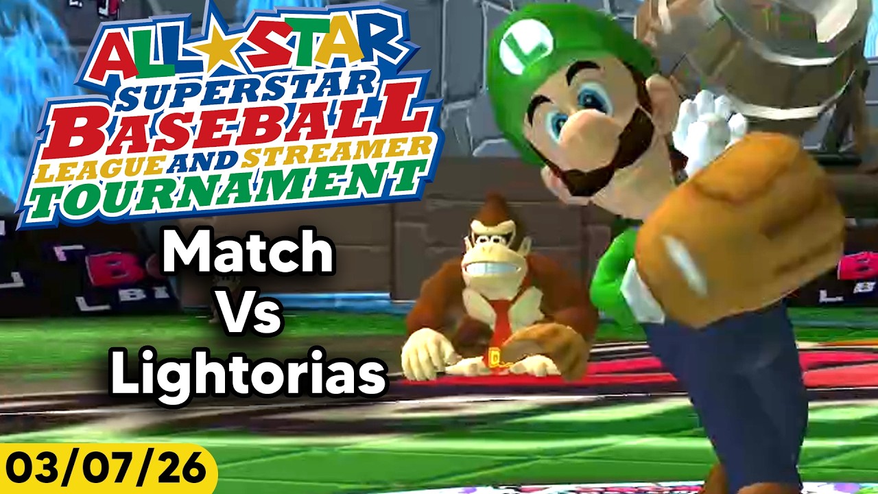 A Return to The Mario Baseball League vs Lightoiras!