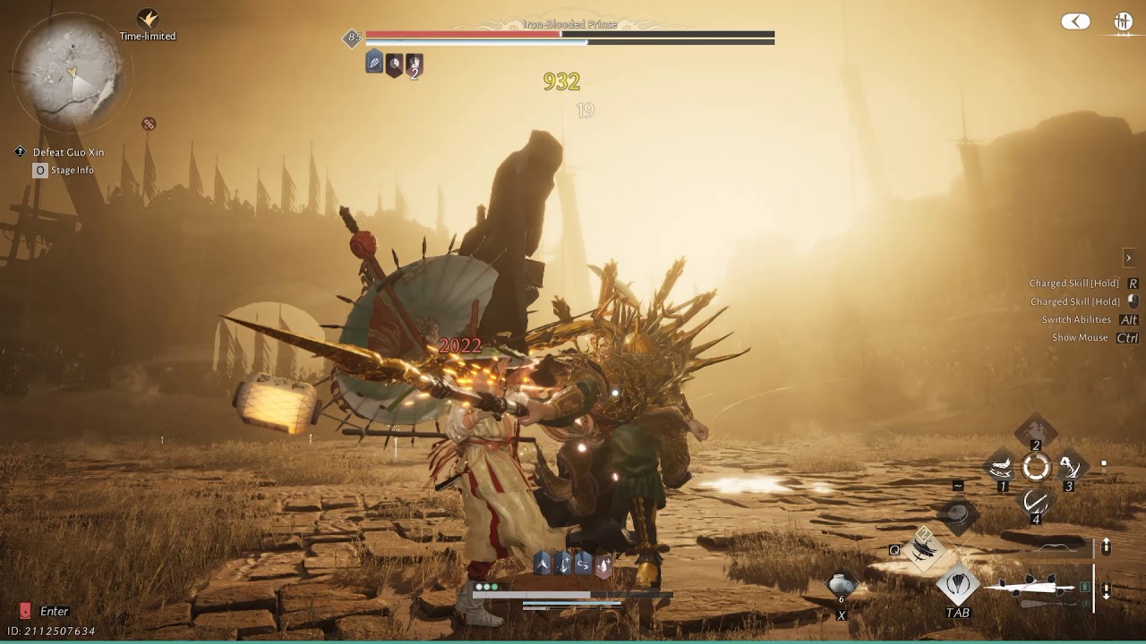 Where Winds Meet | Iron-Blooded Prince Guo Xin | Hexi; Whitecrown Fortress {Solo, Story Mode}