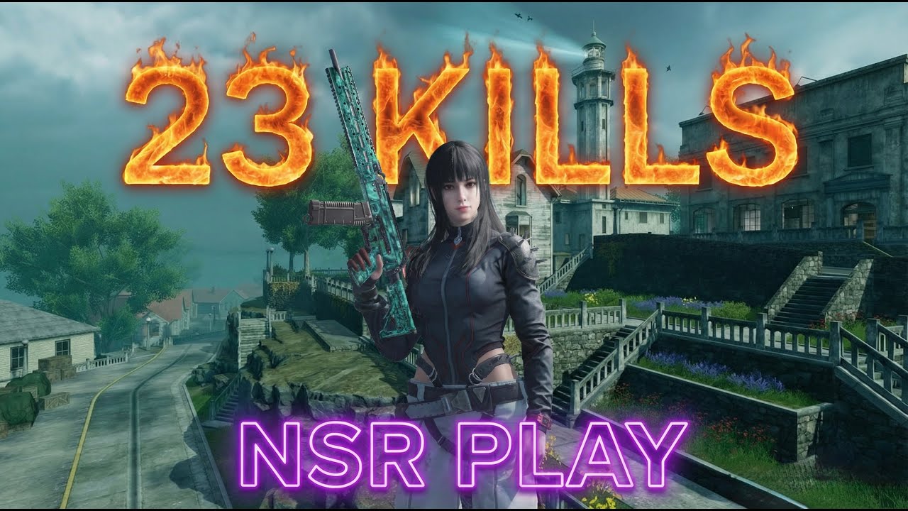Solo vs Squad Alcatraz Tournament | 23 Kills | NSR Play