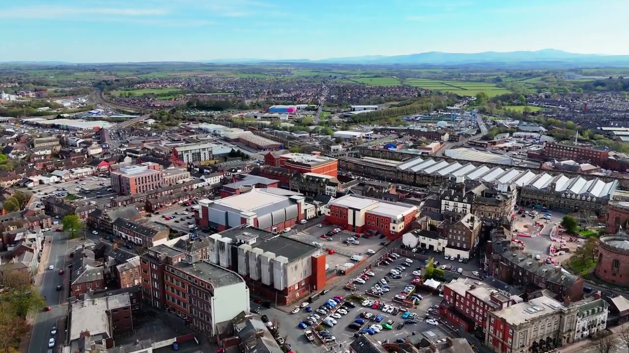 Carlisle College to Botchergate, Carlisle, UK