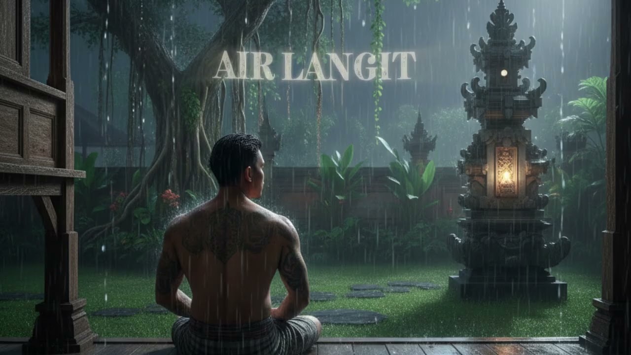 Air Langit | Alam | Relaxing Flute Percussion Music