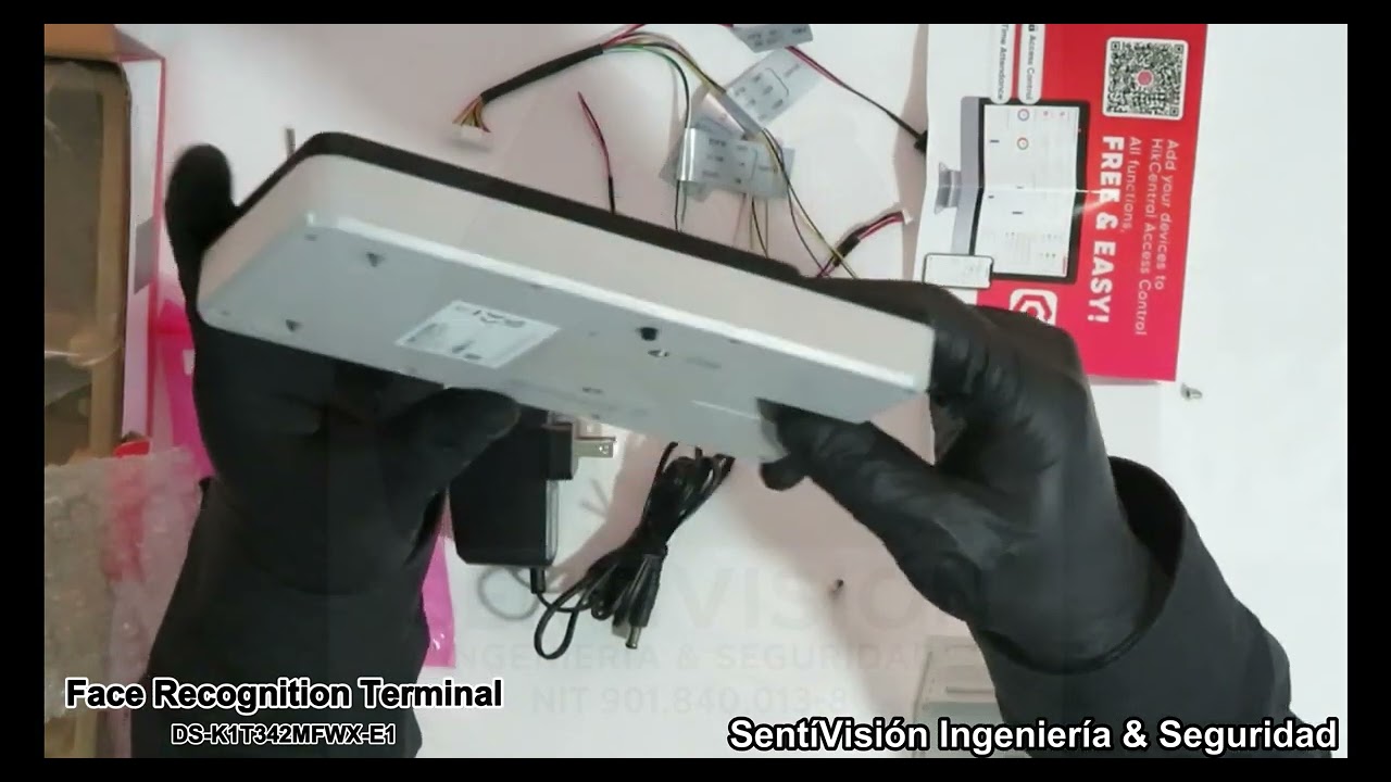 UNBOXING DS-K1T342MFWX-E1 Hikvision - Sentivision Ingeniería & Seguridad