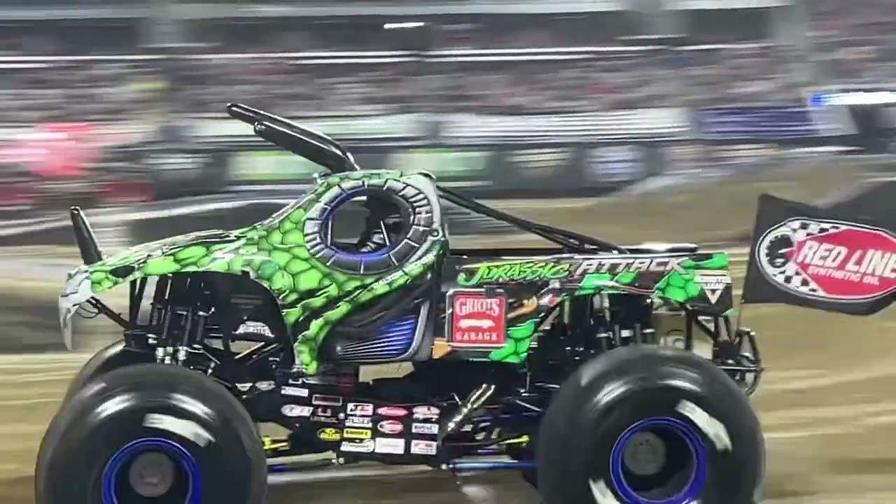 Monster Jam Jacksonville, FL 2025 Intros & Racing Highlights