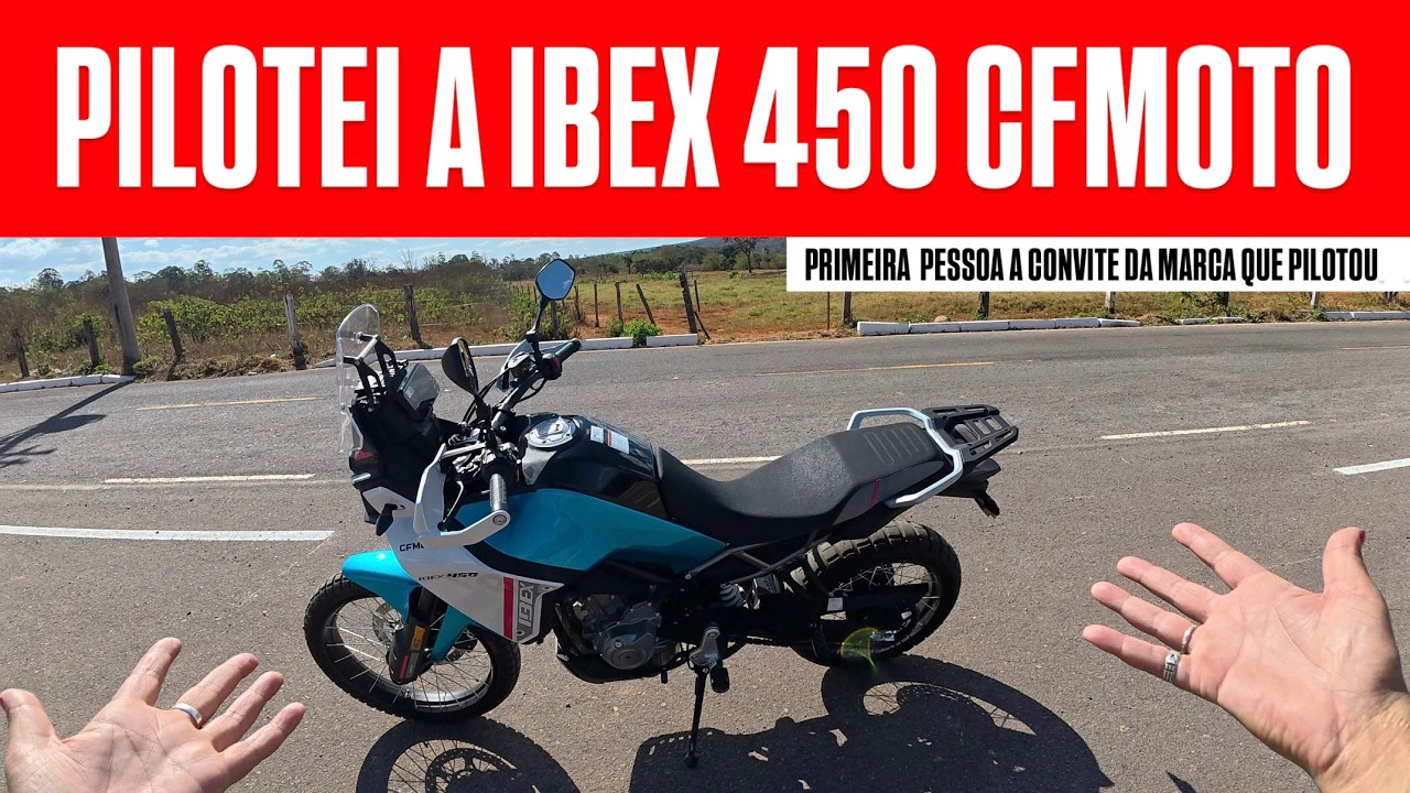 TESTE IBEX 450 (MT 450) DA CFMOTO! PRIMEIRA PESSOA DO BRASIL A TESTAR A TRAIL IBEX 450 | LANÇAMENTO