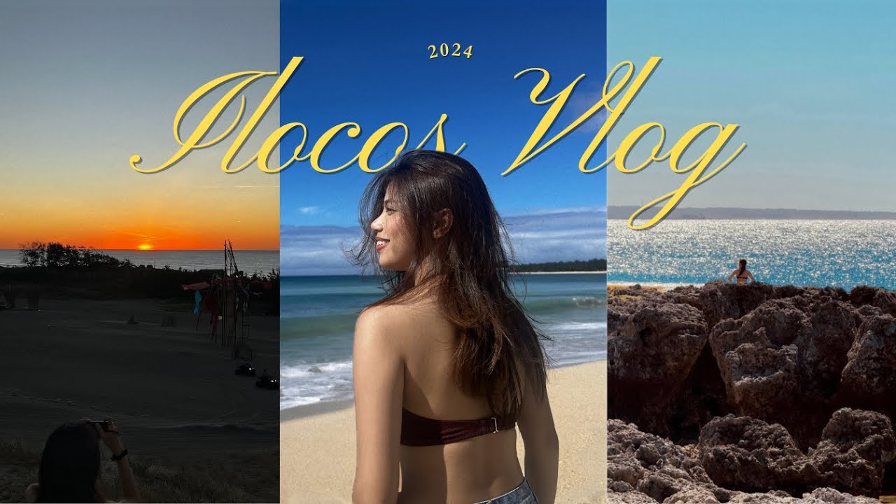 Ilocos vlog: beach trip with friends + must-visit spots! 🌴🌊 (vigan, laoag, cafes, & more)