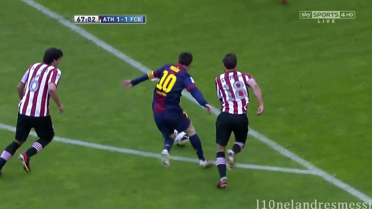Lionel Messi   10 Magisterial Dribble Goals HD