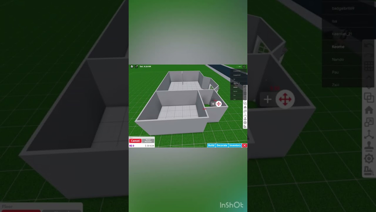 Keome making a #bloxburg  house |keome.cloudy|
