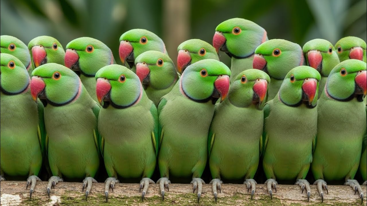 Talking Parrots Natural Sounds Voices Parrots Sound ParrotSTalking 