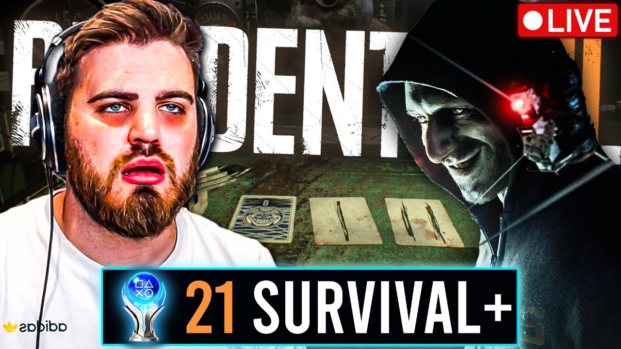 DAVE VS RE7 BLACKJACK DLC HARDEST DIFFICULTY | Resident Evil 7 DLC - Part 3