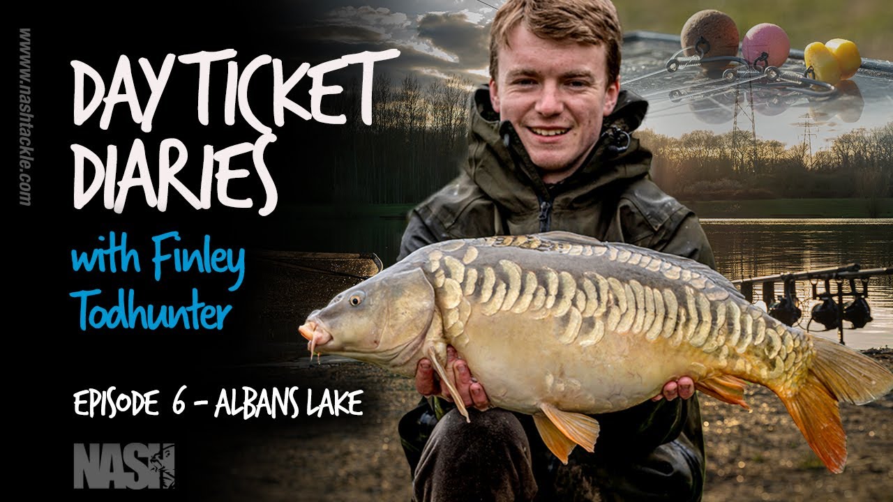 Fin's Day Ticket Diaries - Carp Fishing at Albans Lakes