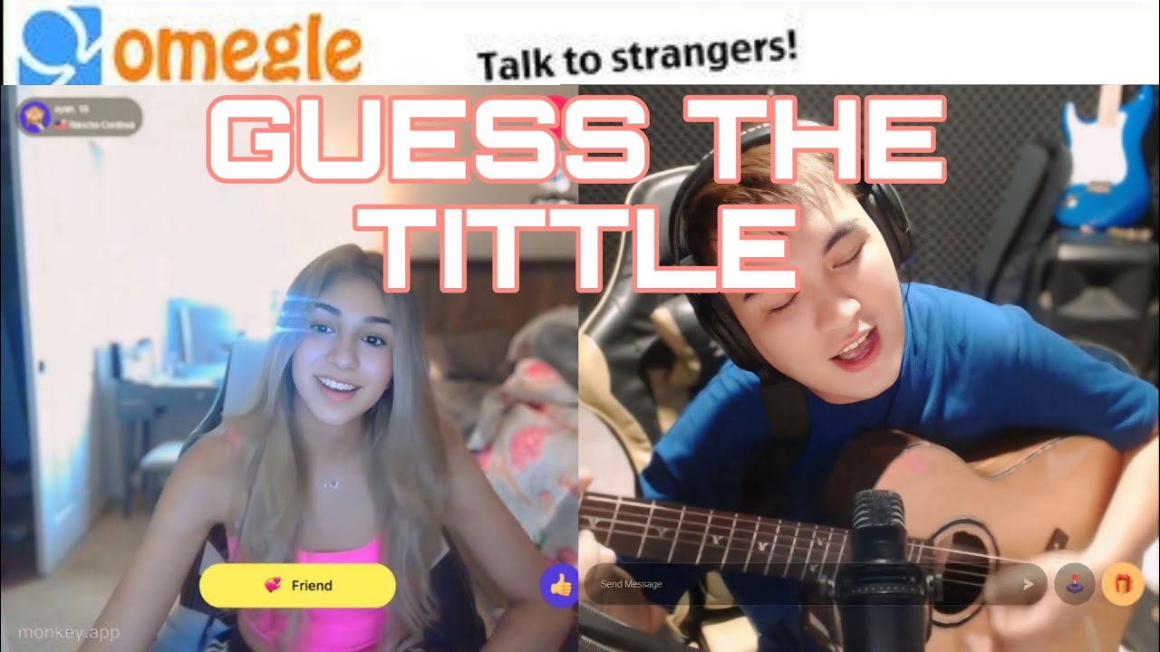 SERENADING STRANGERS SINGING RANDOM LOVE SONGS | GUESS THE TITTLE