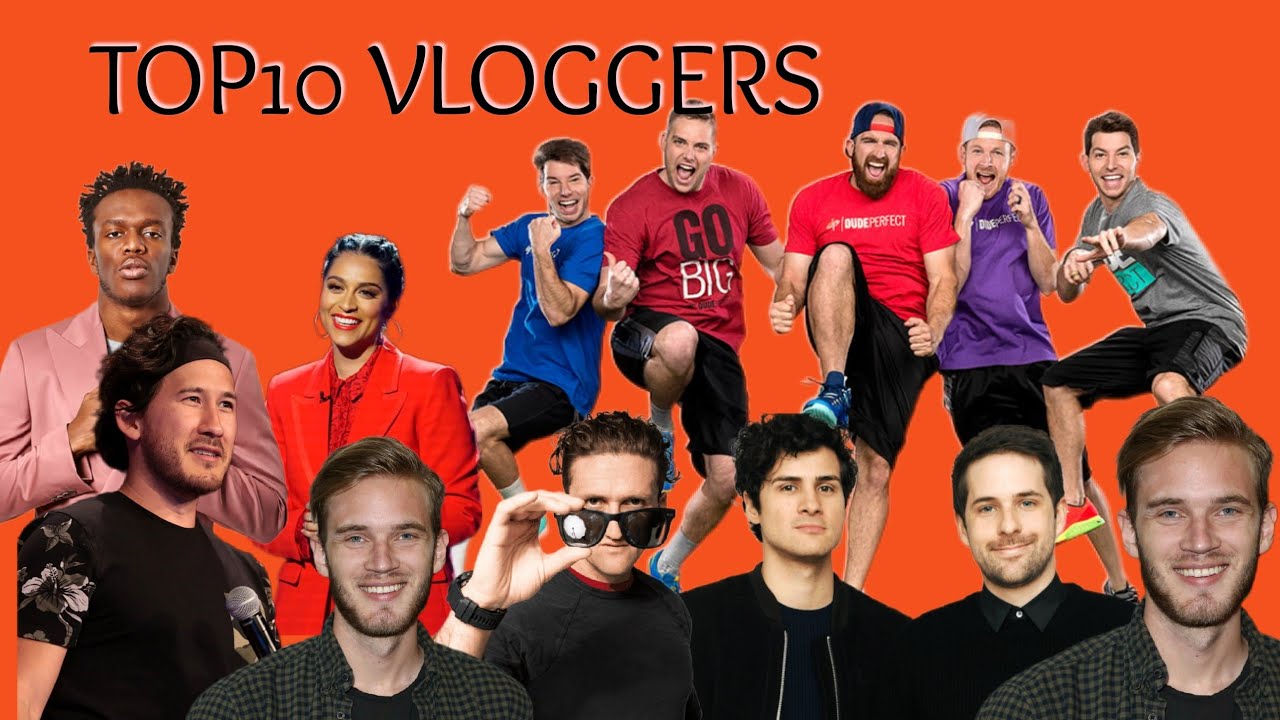 Top 10 famous vlogger 2023 #vlogger #vlogs