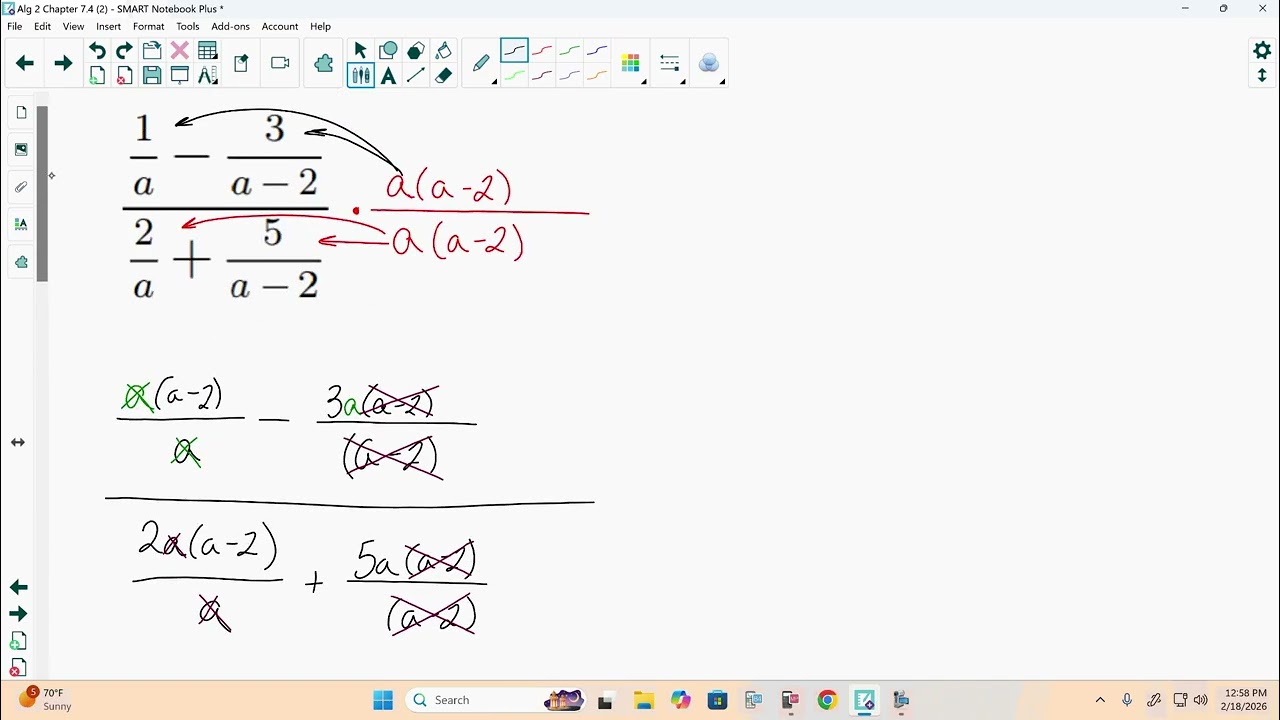 Algebra 2 Chapter 7.4 (2b)