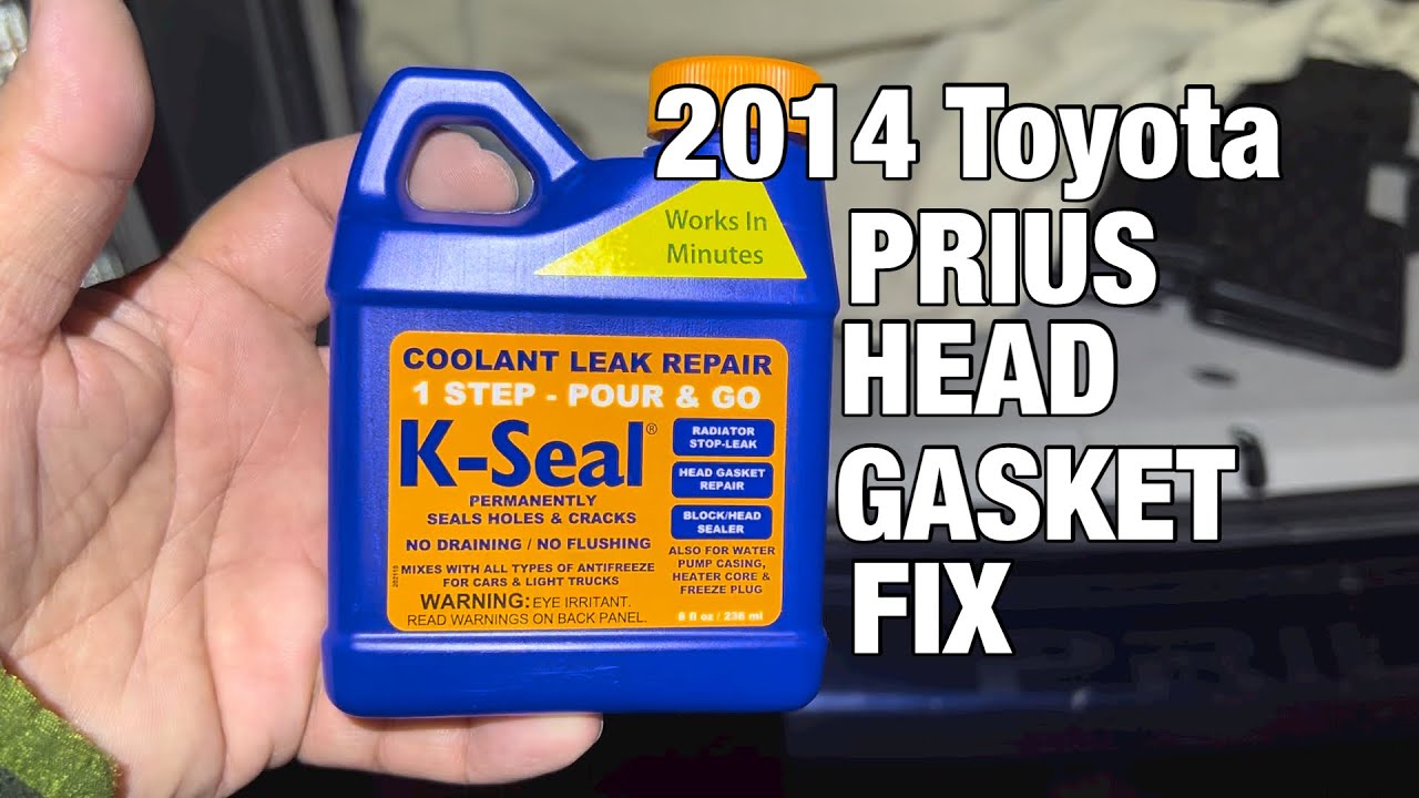 Using K-Seal to Resolve 2014 Toyota Prius Blown Head Gasket