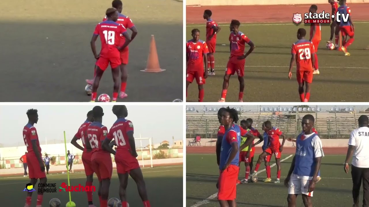 𝐒𝐭𝐚𝐝𝐞 𝐝𝐞 𝐌𝐛𝐨𝐮𝐫 &ndash; 𝐒𝐞𝐬𝐬𝐢𝐨𝐧 𝐝&rsquo;𝐞𝐧𝐭𝐫𝐚𝐢̂𝐧𝐞𝐦𝐞𝐧𝐭 𝐚𝐯𝐚𝐧𝐭 𝐦𝐚𝐭𝐜𝐡 🆚 la Sonacos | 𝐋𝐢𝐠𝐮𝐞 1 𝐒𝐍