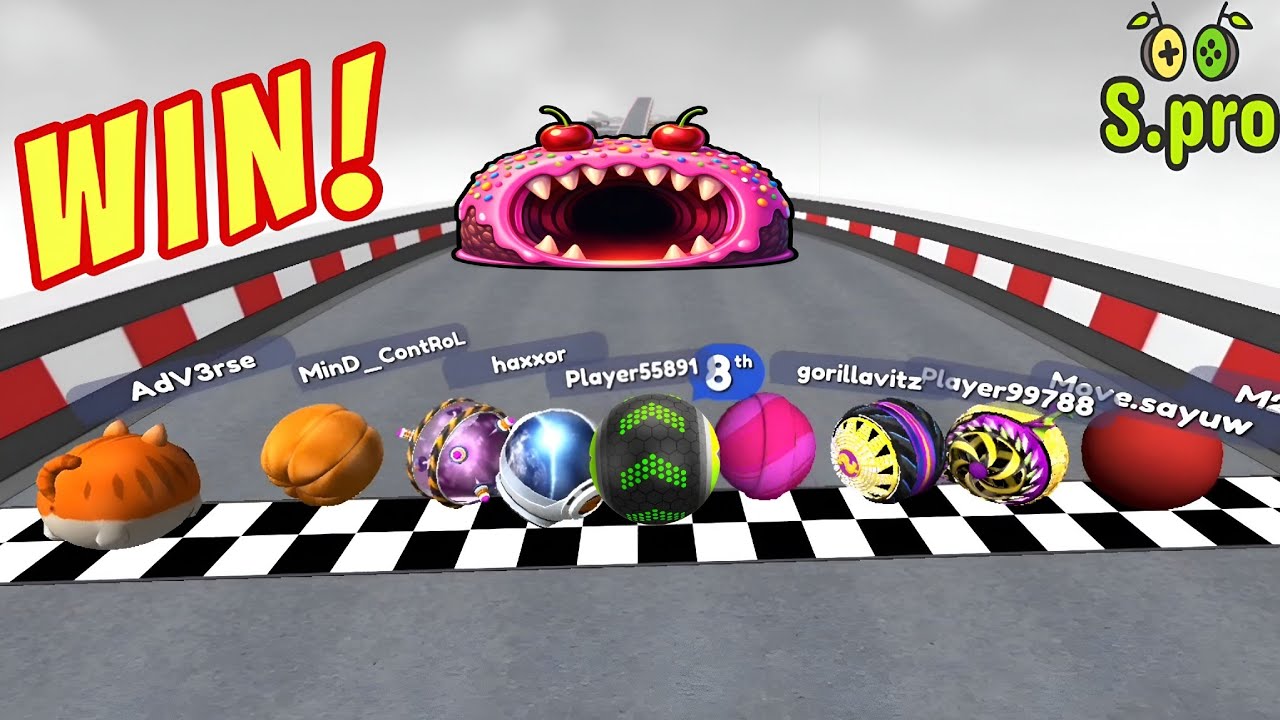 Going Balls - Speedrun Epic Race 596 ᯓ⚽︎ #goingballs #gameplay #marblesrace