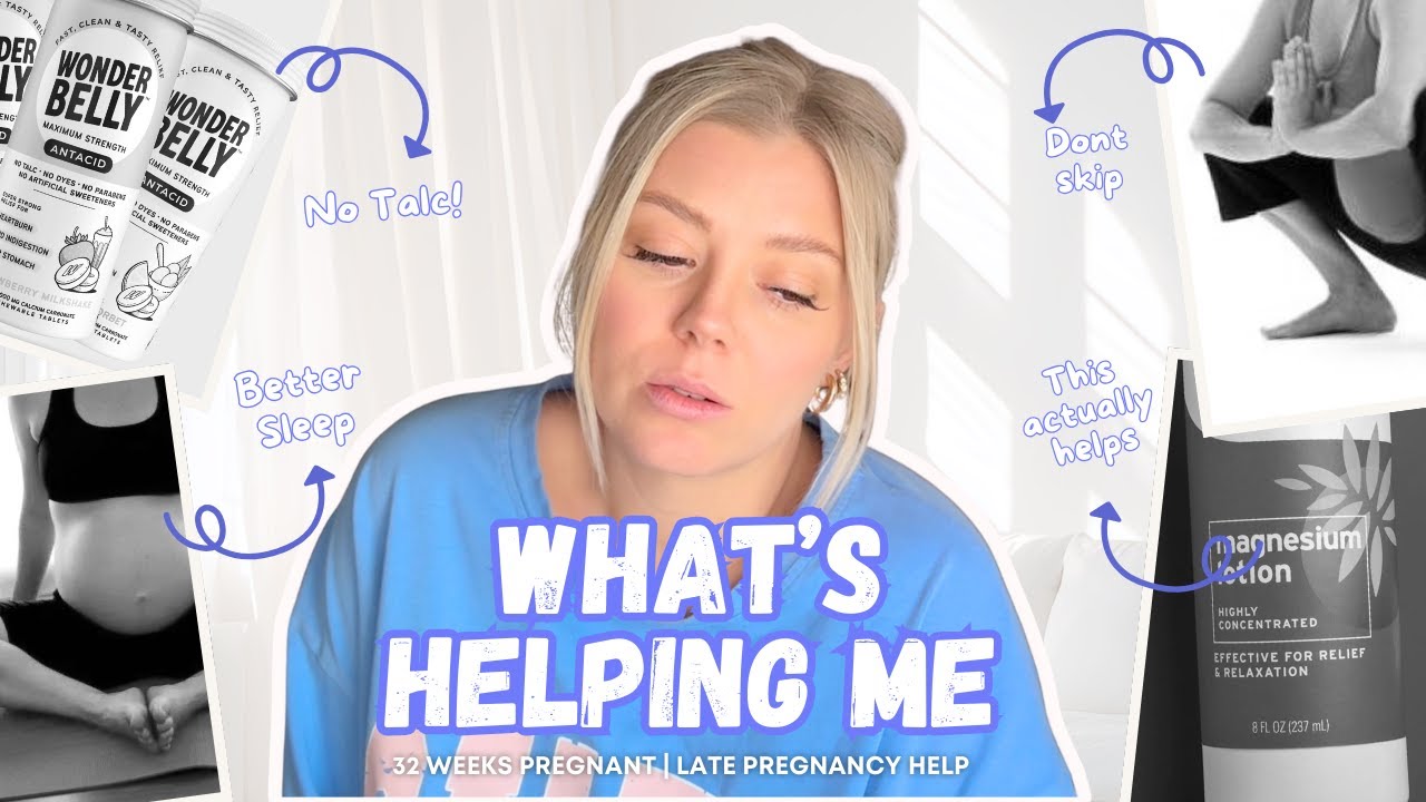What’s Actually Helping Me Get Through Pregnancy (32 Weeks)