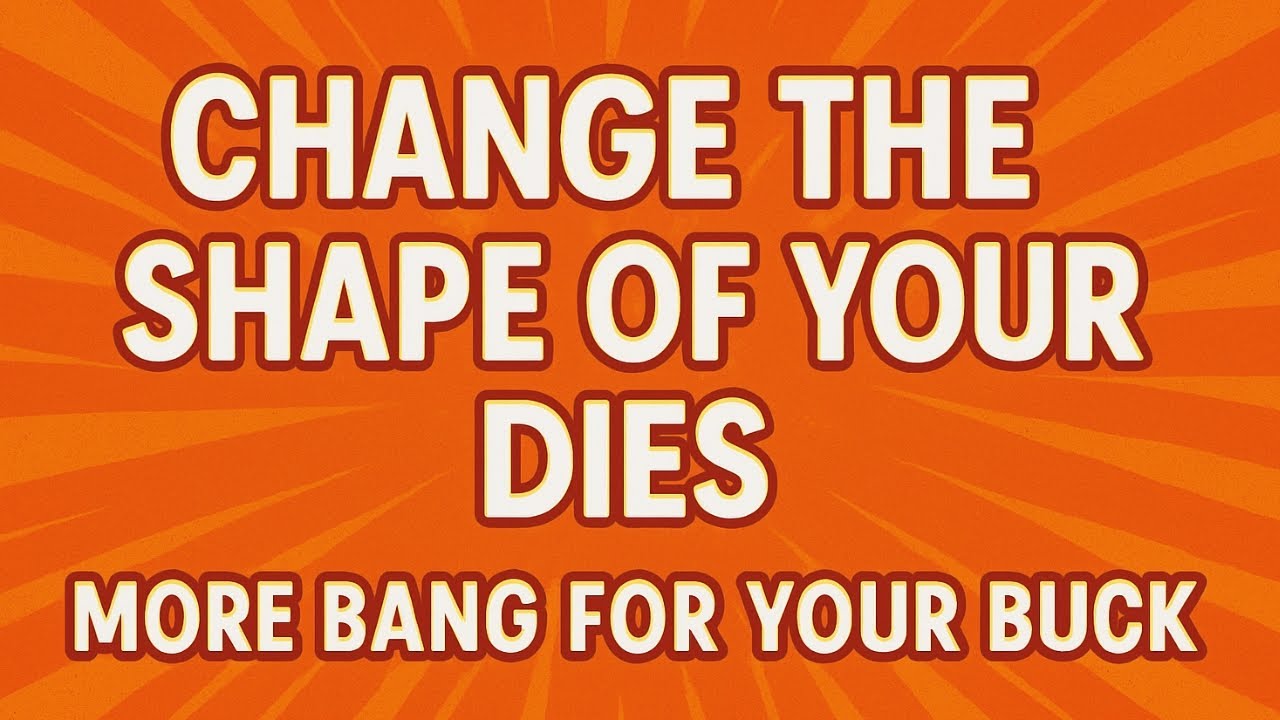 STOP Wasting Your Dies! 🔥 Shape-Changing Hack You NEED!