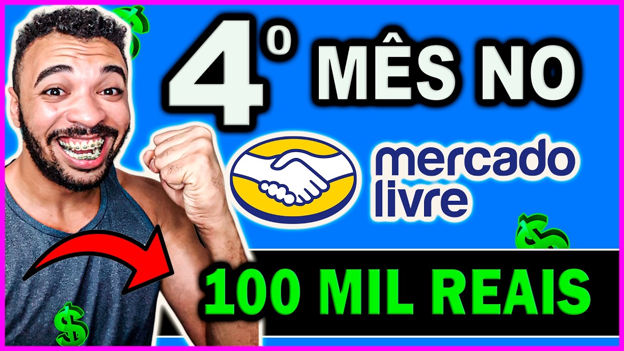 EMPREENDEER É O CAMINHO: FATUREI R$ 100 MIL NO 4º MÊS NO MERCADO LIVRE💸🚀