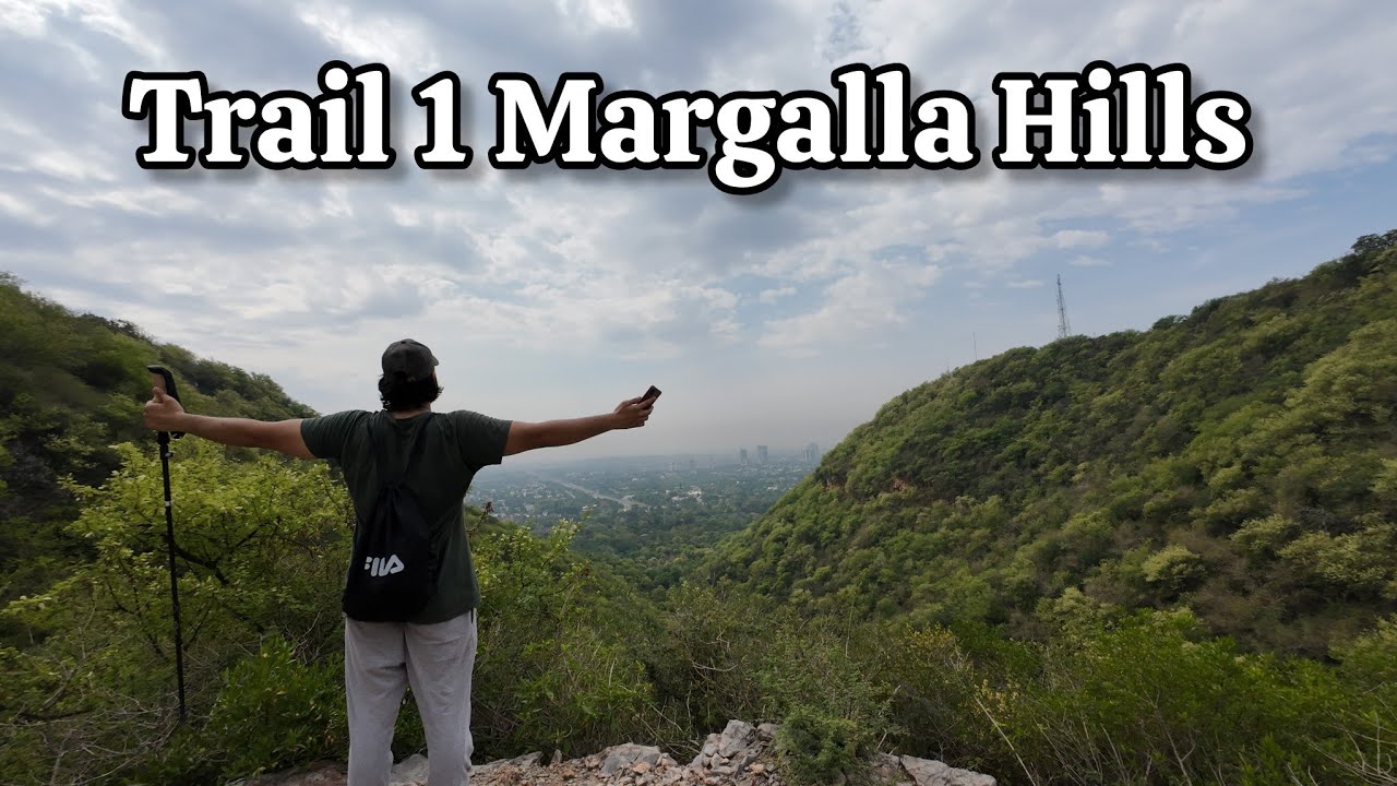Trail 1 Hiking Vlog | Margalla Hills Islamabad | HD 4K.