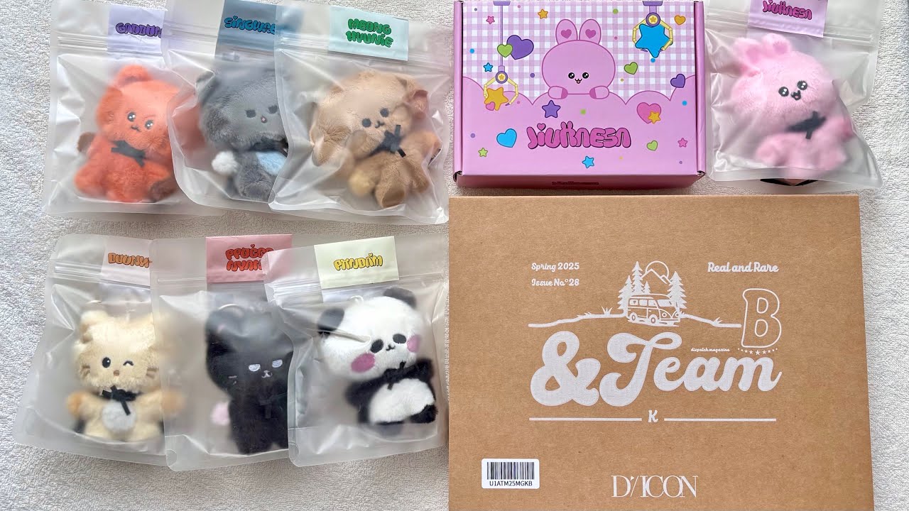 Распаковка Dreamcatcher, &TEAM / Unboxing Dreamcatcher Minicatcher, &TEAM Dicon 