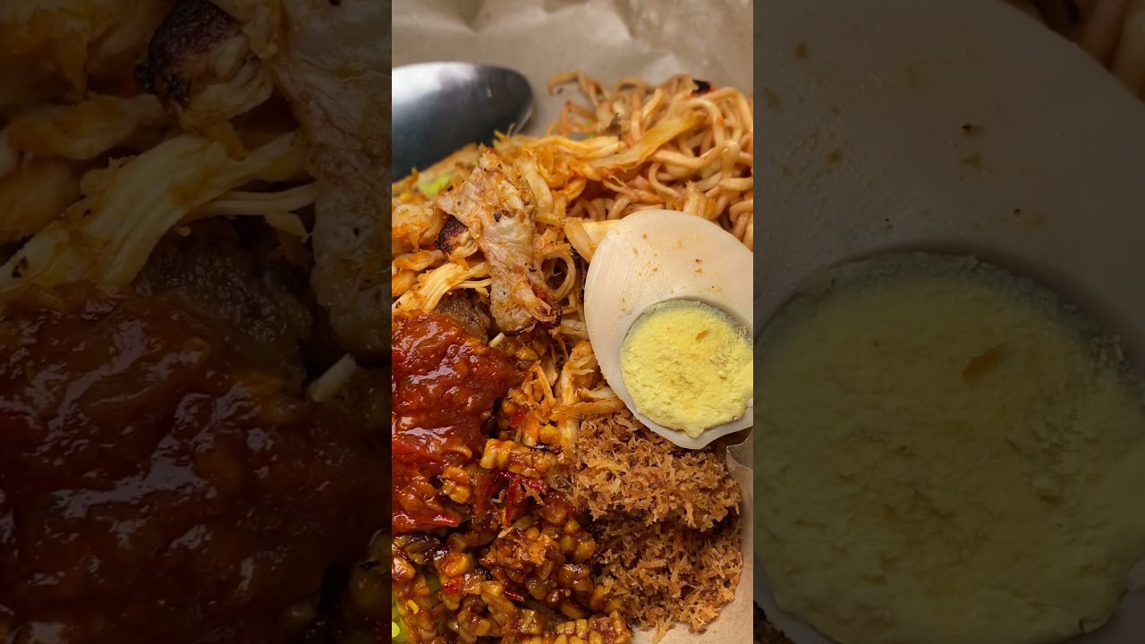 NASI JINGGO CUMA 10Ribu #indonesiancuisine #bali