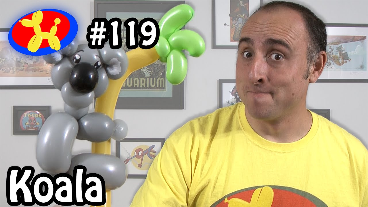 Koala - Balloon Animal Lessons #119