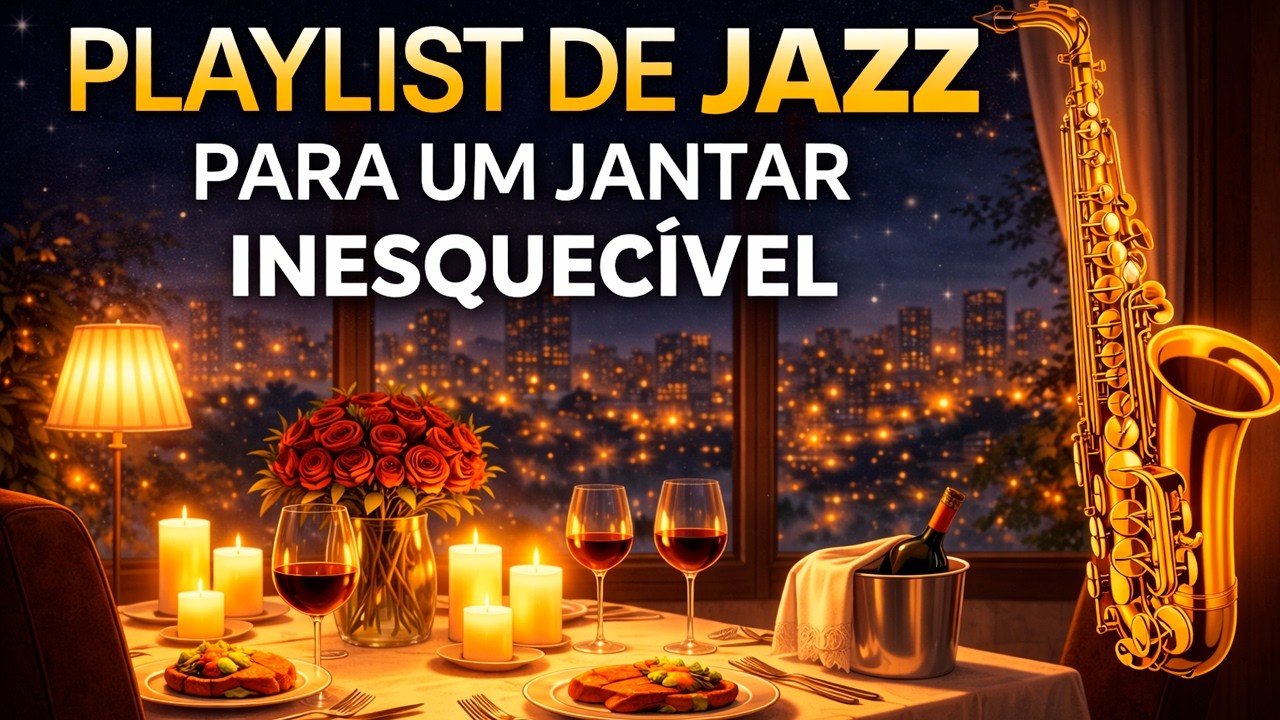 🍷 Playlist de jazz para noites românticas inesquecíveis