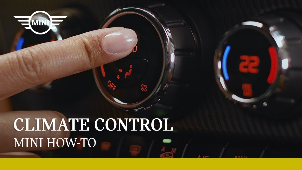Как управлять системой климат-контроля в вашем MINI&nbsp;| MINI-руководство