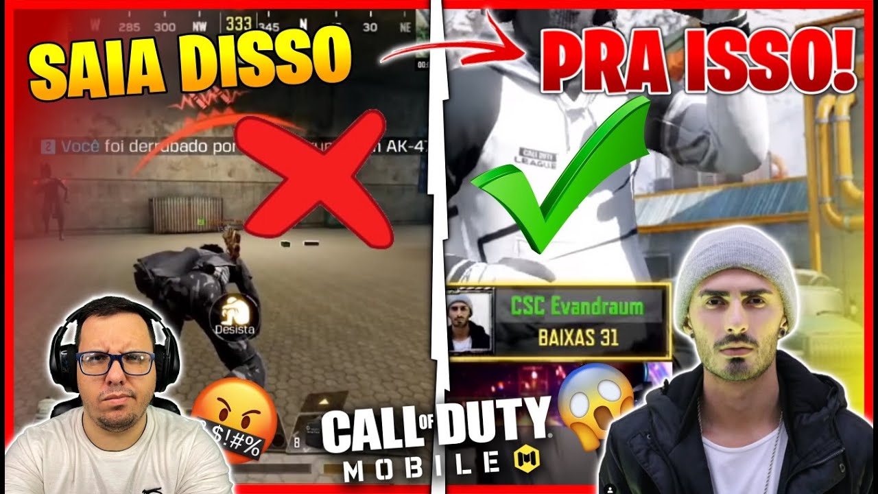 🚨 De NOOB a PRÓ: A Gameplay SECRETA pra Melhorar a MOVIMENTAÇÃO, MIRA e PRECISÃO no COD MOBILE!