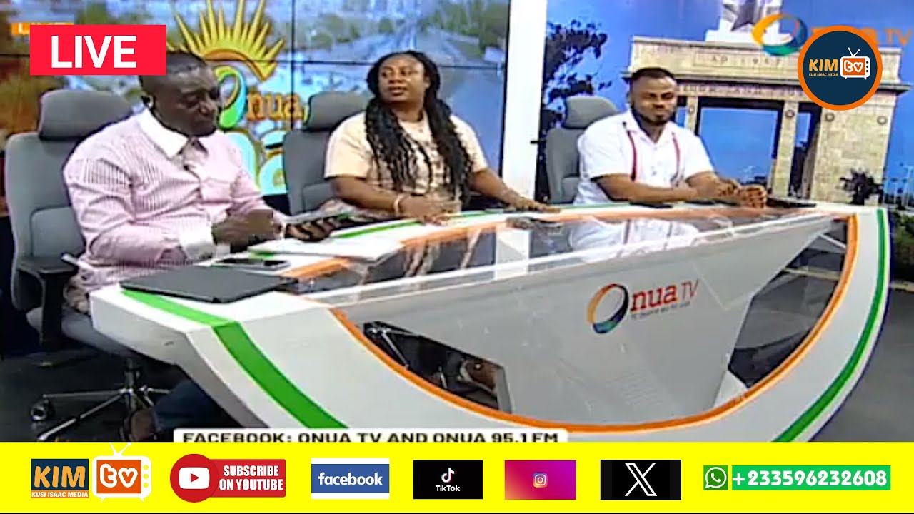 CAPTAIN SMART WITH ONUA MAAKYE  LIVE  ON KUSI ISAAC MEDIA /09/02/2026