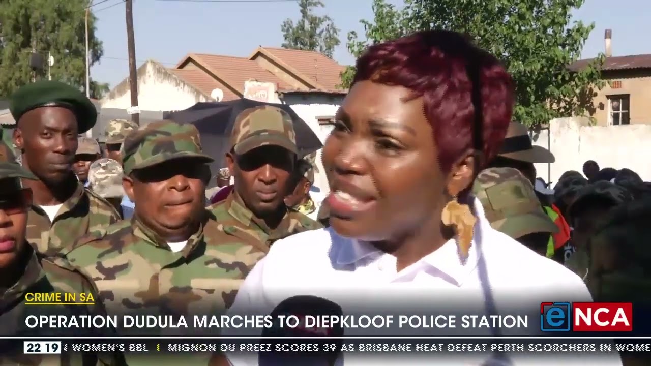 Operation Dudula marches to Diepkloof Police Station