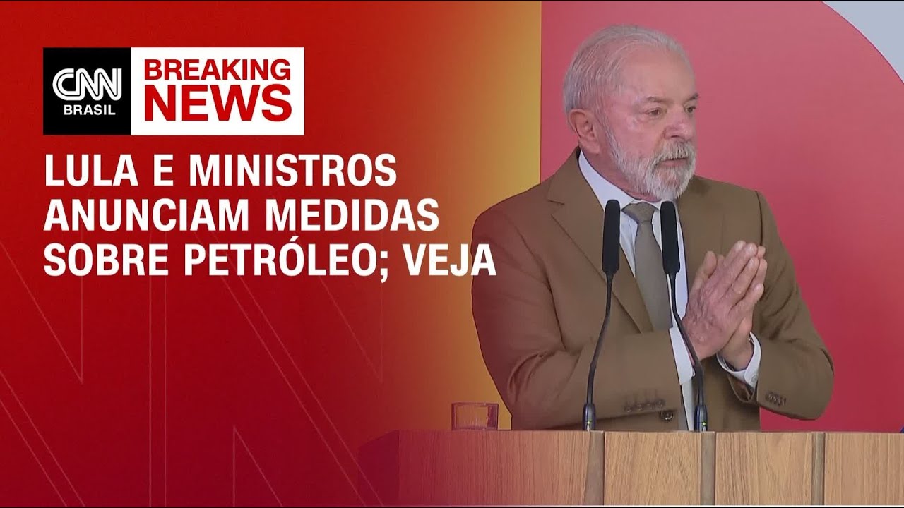 Lula e ministros anunciam medidas sobre petróleo | BASTIDORES CNN