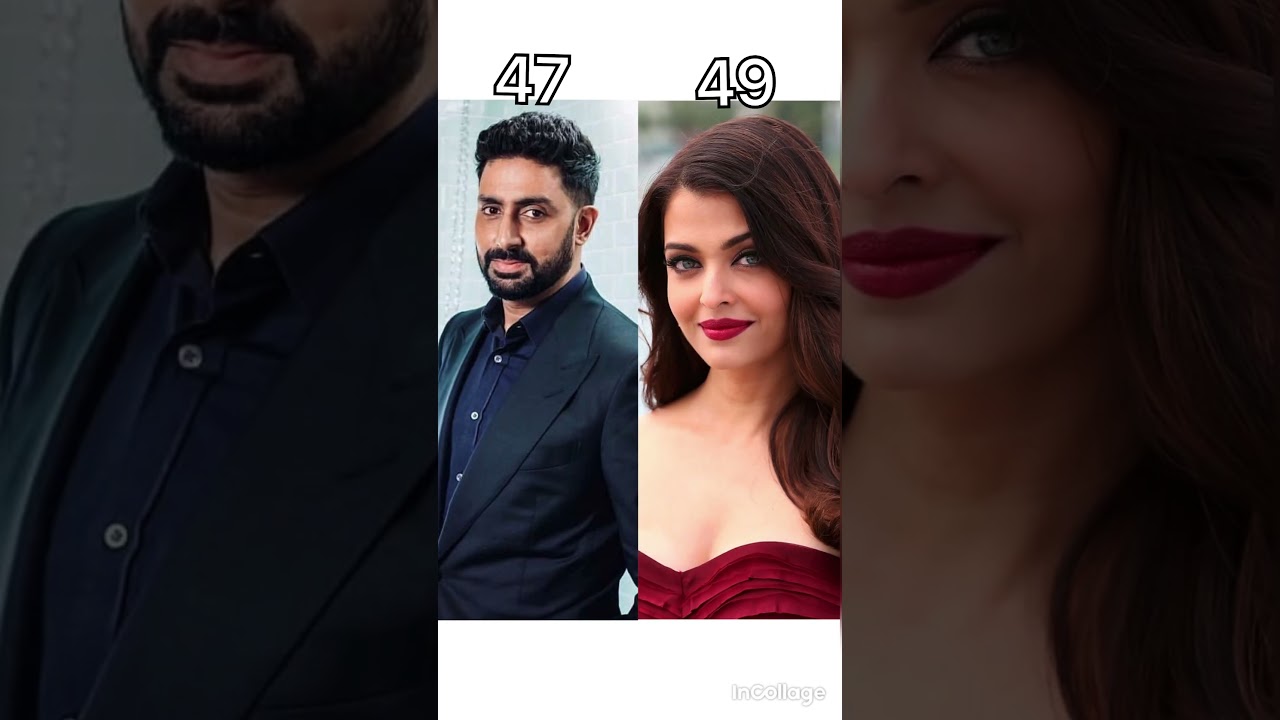 Bollywood celebrities husband & wife age difference #bollywood #trending #viral #shorts