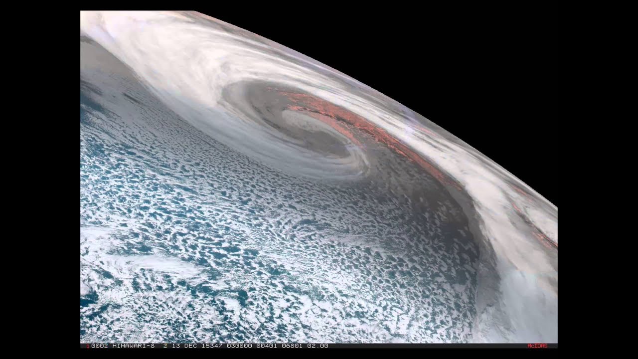 Intense Bering Sea Storm