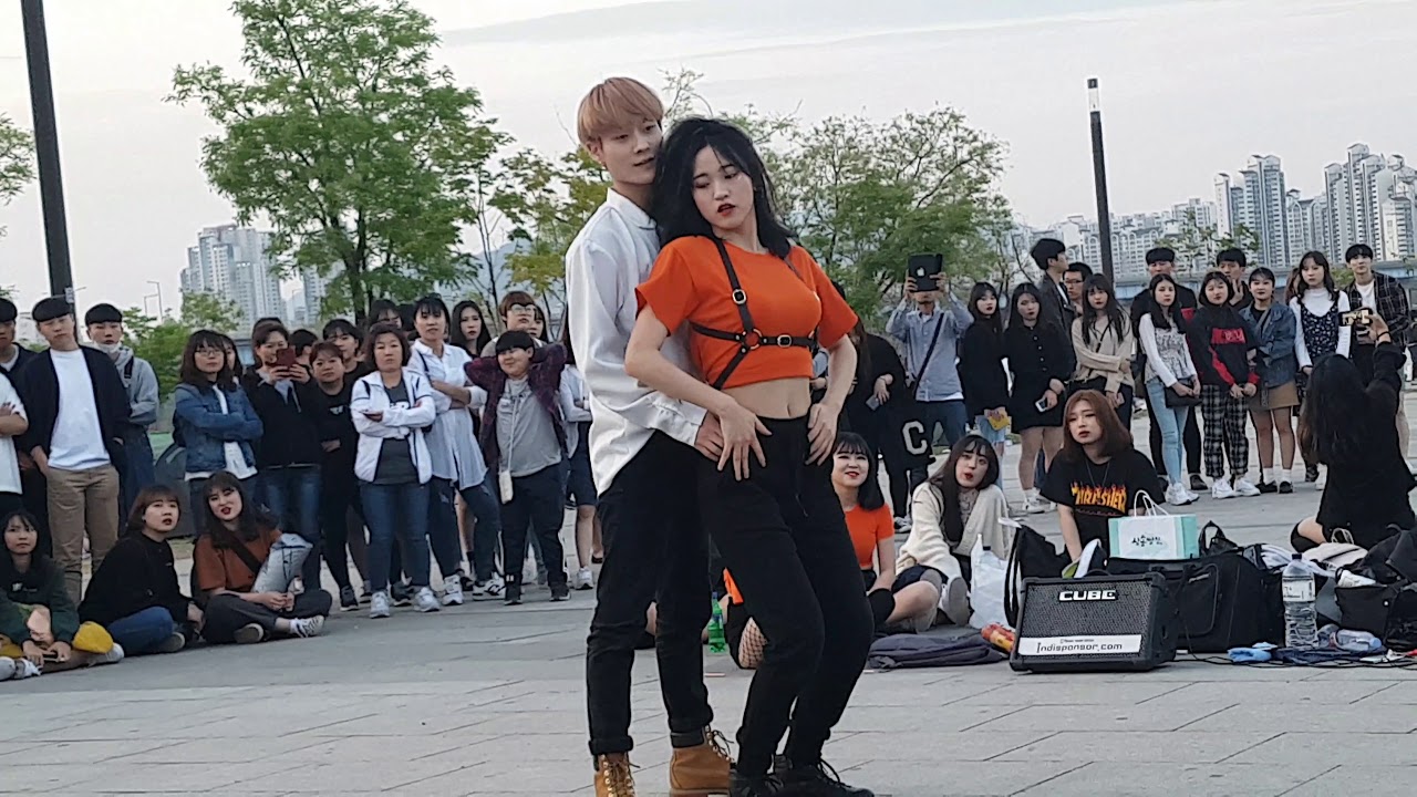 [4K] 180505 #여의나루2번출구한강에일린&펜타곤버스킹 #댄스팀에일린&댄스팀펜타곤 [직캠/FANCAM]